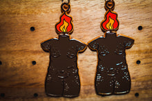 Load image into Gallery viewer, Bawdy Candle Earrings

